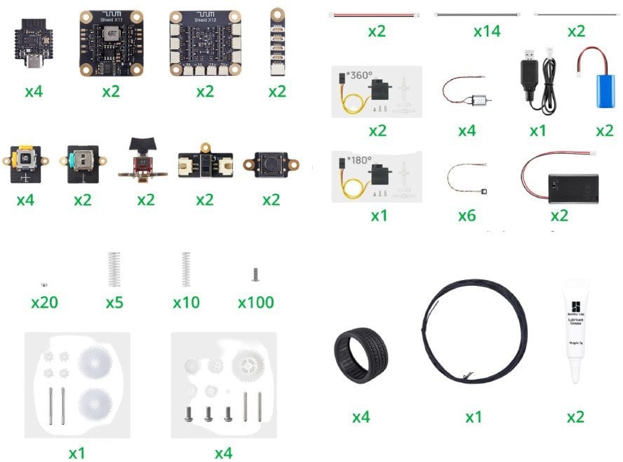 BambuLab CyberBrick Ultimate Hardware Kit -